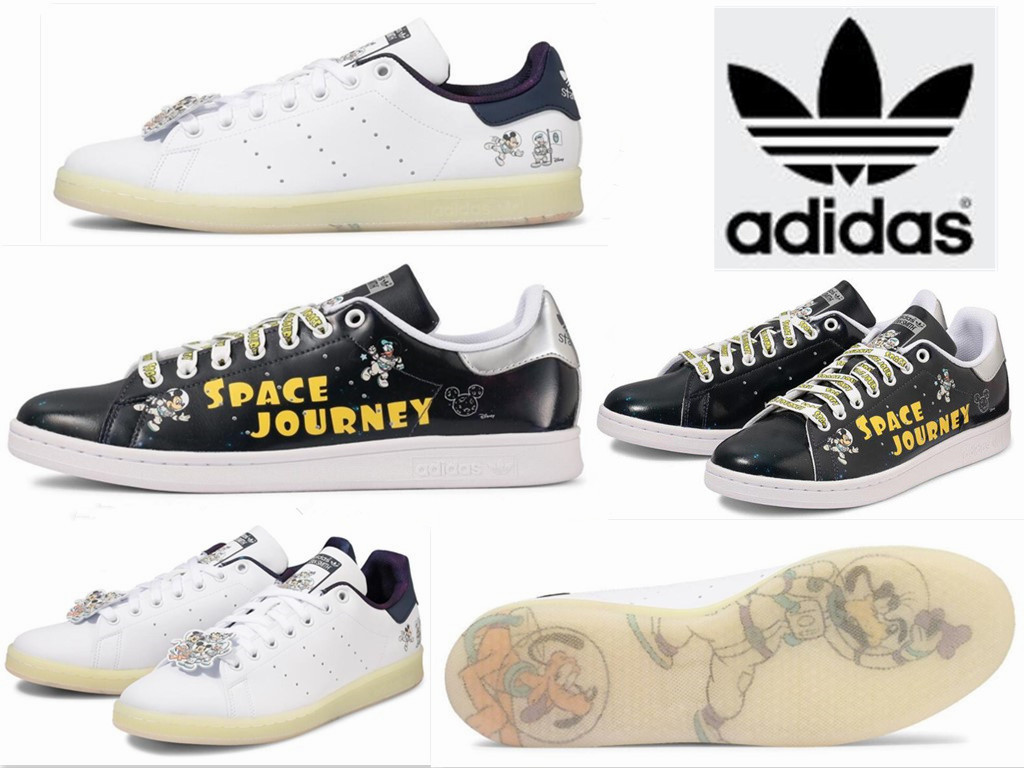JP2210H003 ABC-MART限定 Adidas x Disney Superstar運動鞋 白色/黑色