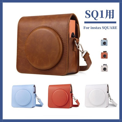〖代購〗富士FUJIFILMインスタントカメラチェキスクエア instax SQUARE SQ1用レザーケース【Z912】