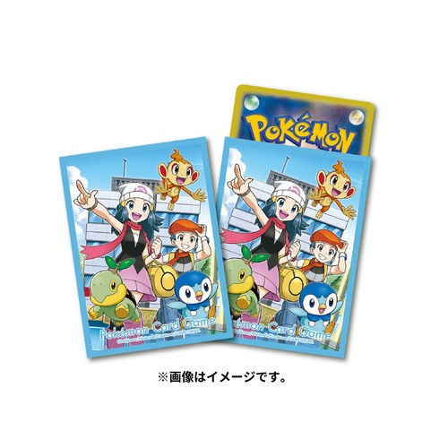 ポケモンカードゲーム デッキシールド コウキ＆ヒカリ