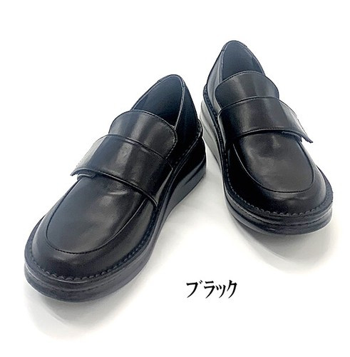 日本製IN CHOLJE真皮可調節魔術貼帶休閒鞋