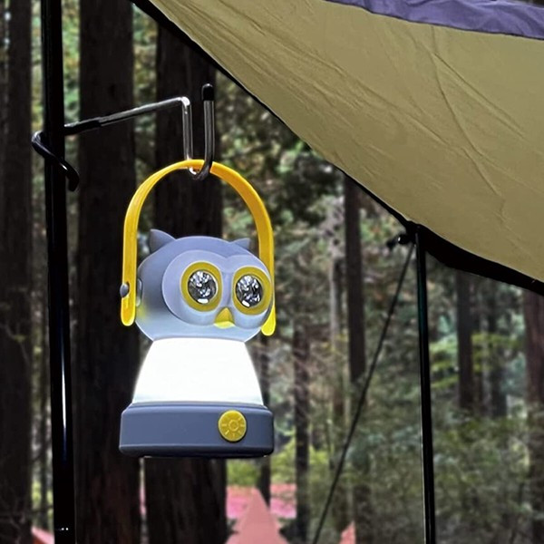 現代百貨 CAMPER 貓頭鷹LED戶外便攜露營燈