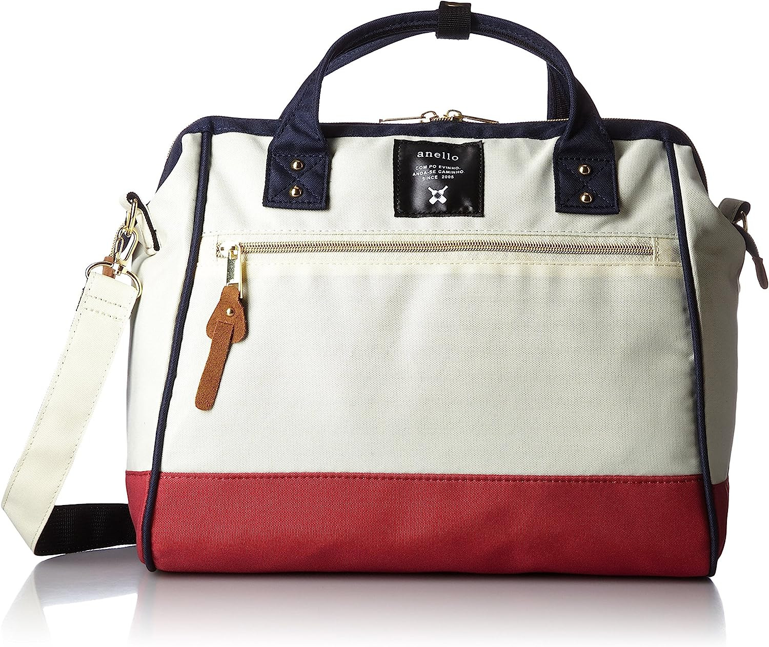 日本現貨 anello POST 2WAY Boston Bag 帆布波士頓包