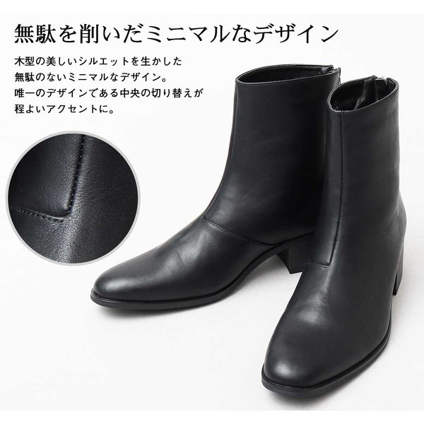 〖代購〗ハイヒール ドレスブーツ / バックジップブーツ / ヒールブーツ