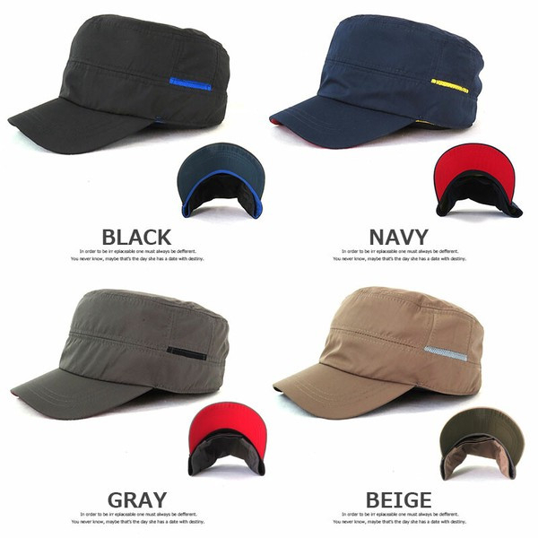 〖代購〗LAND撥水KINGSIZEワークCAP(65)　キャップ　ワークキャップ　cap　65? キッズサイズ