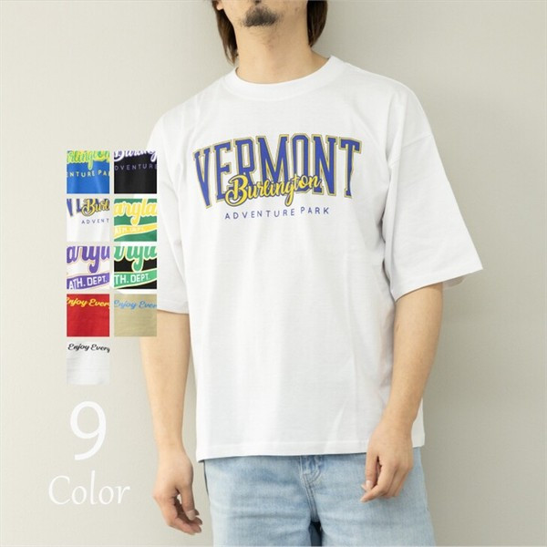 〖代購〗【2023新作】ビッグシルエット ロゴプリント 半袖Tシャツ
