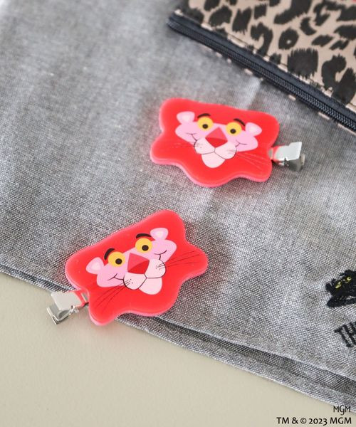 〖代購〗【PINK PANTHER(ピンクパンサー)×BAYFLOW】前髪クリップ2P 粉紅豹頑皮豹