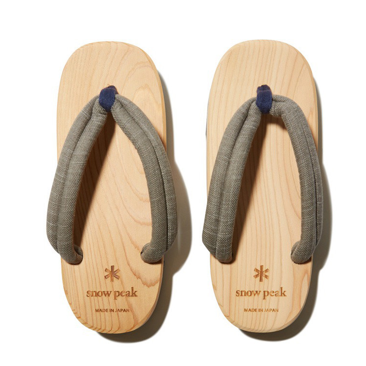 〖代購〗SNOW PEAK スノーピークSP Women's HITA GETA ウィメンズ 日田下駄  GRAY｜ALASKA MOUNTAIN STORE