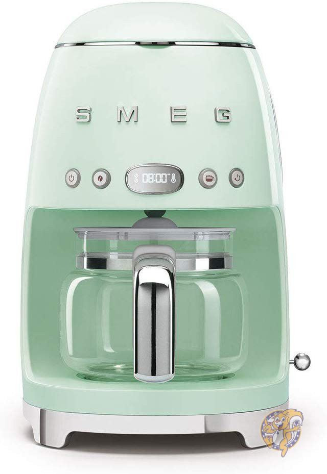 〖代購〗SMEG 咖啡機 スメッグ コーヒーメーカー SMEG レトロデザイン ドリップフィルター 10カップ グリーン SMEGコーヒーメーカー
