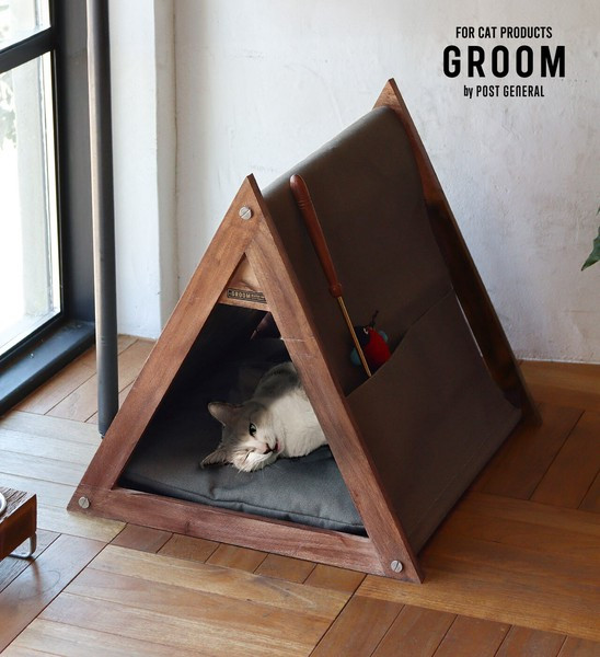 〖代購〗三角テント  GROOM / グルーム アイアン ネコベッド ネコ