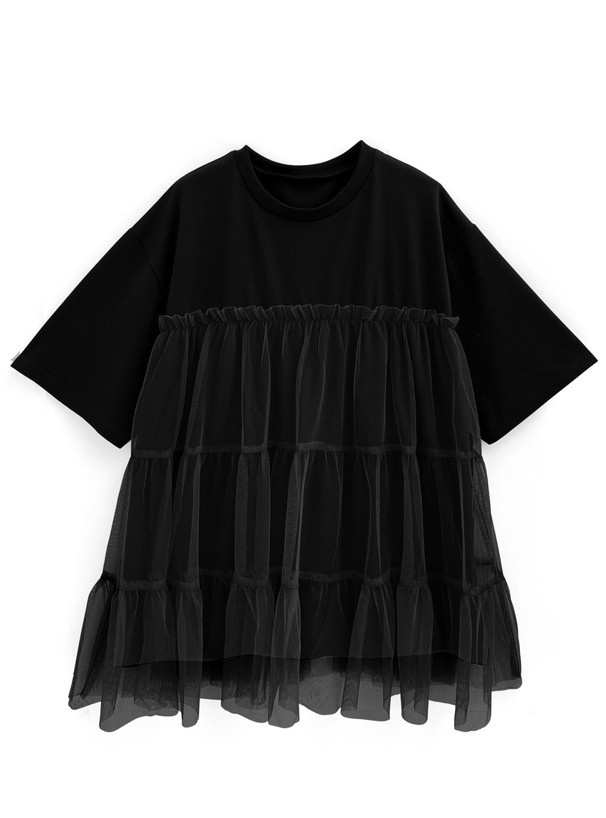 〖代購〗チュールティアードTシャツ